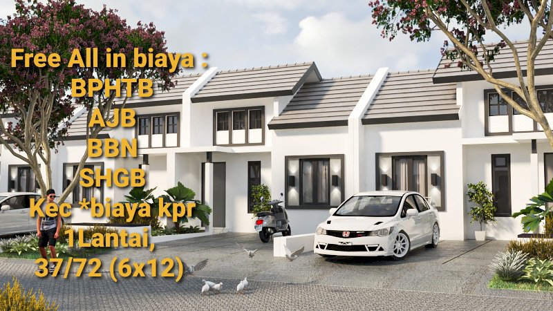 Jual Rumah Grand Deltasari typ37 Start 600 jtaan