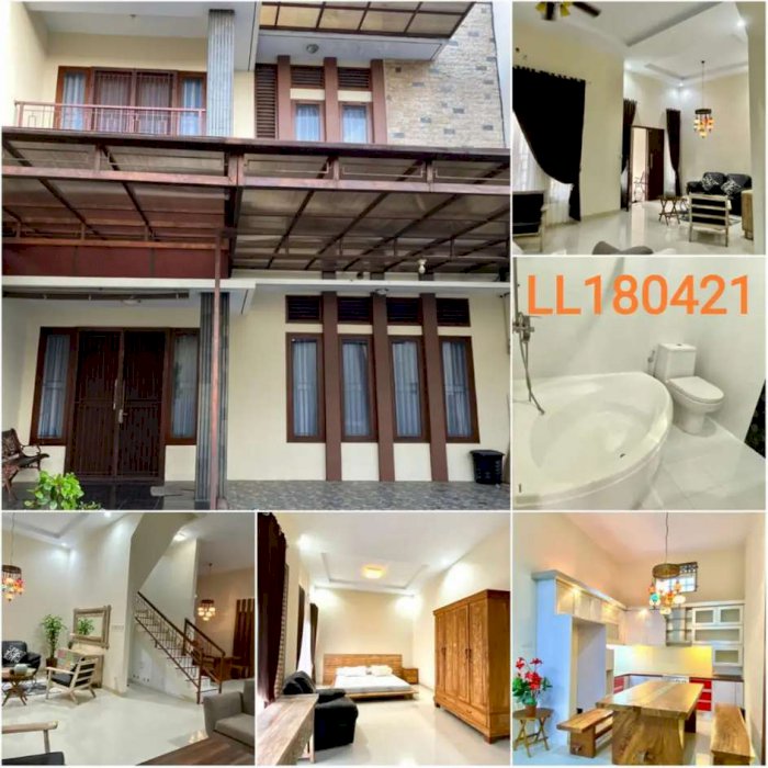 Rumah full furnish mewah di Arya town house 2 Kranggan cibubur