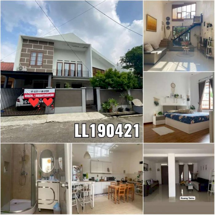 Rumah mewah di Griya Asri Wika kranggan, belakang Labschool