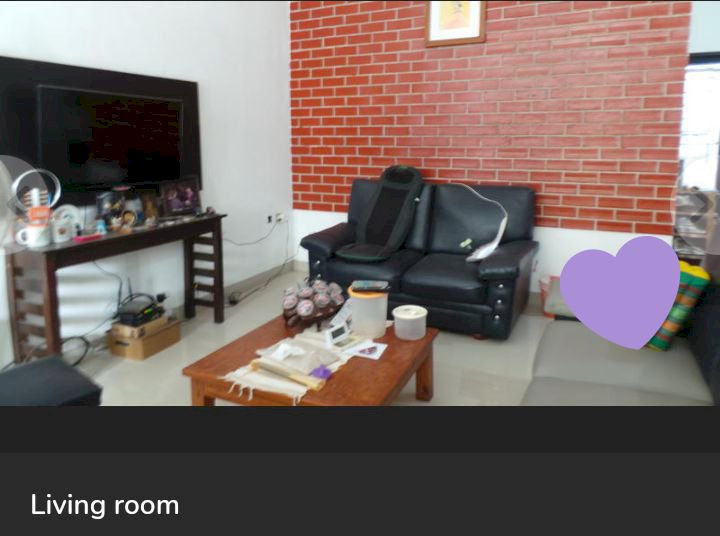 Rumah Pondok Cabe blkng UT. Tata ruang bgs. DKt Toll, Gaplek. 1.45M