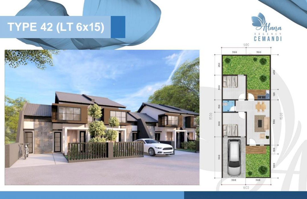 HARGA MULAI 400JT-an DI ALANA REGENCY TAMBAK CEMANDI SIDOARJO