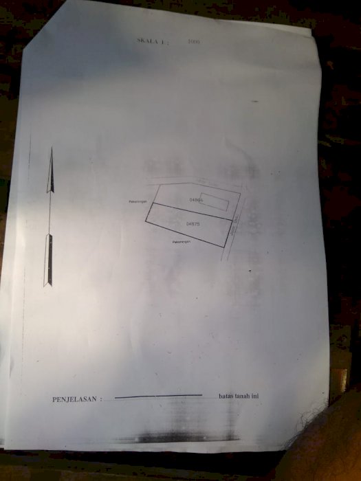 Tanah murah pemandangan kali sawah dekat jln raya wates magelang