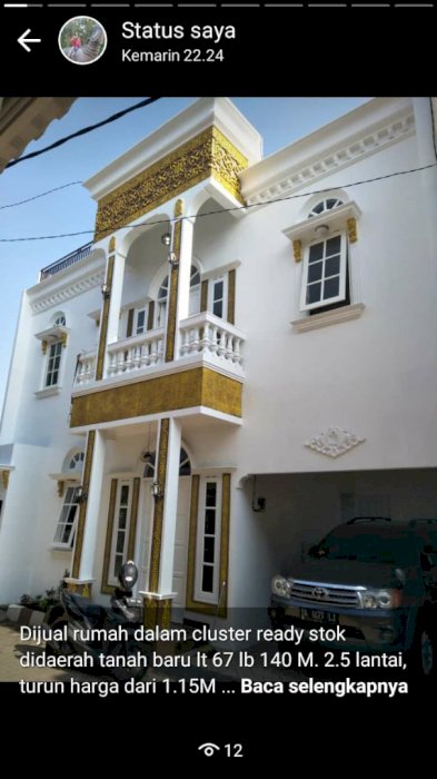 Rumah siap huni, dalam komplek