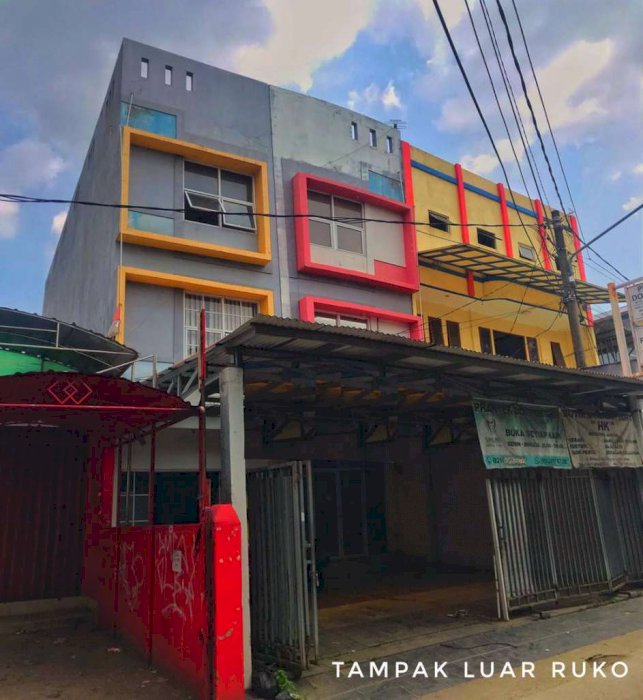 JUAL BUTUH RUKO 3 LANTAI MURAH DAN STRATEGIS DI BINTARA KOTA BEKASI