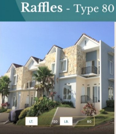 Rumah Unit Ready THE OZ type Rafles start 1 M_an