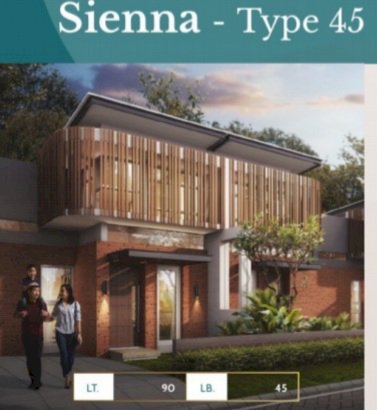 Rumah Unit Ready THE OZ type Siena