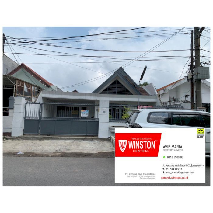 For RENT Jl Argopuro Rumah 1Lantai Cocok  u Bank /Office/Klinik/Caffe dll