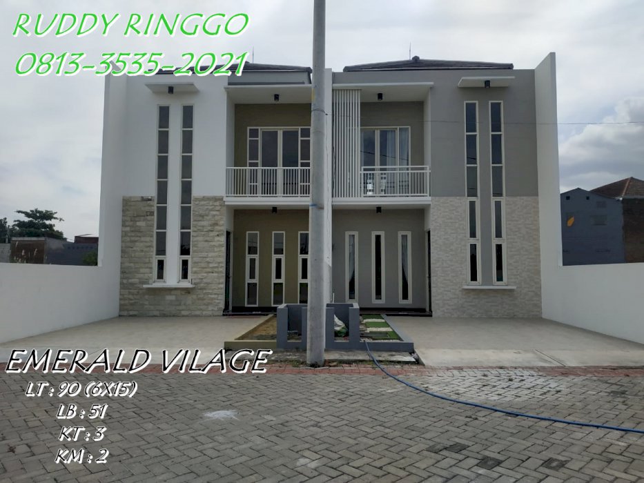 EMERALD VILLAGE GEDANGAN FREE ALL BIAYA-BIAYA HARGA MULAI 600JT-an
