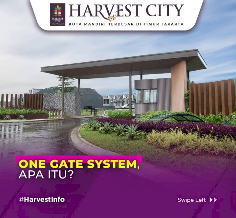 Harvest City Rumah sistem smart home. Bonus TV Smart home