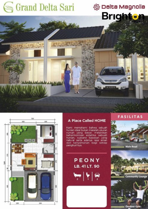 MULAI 600JT-an 5 MENIT DARI BANDARA JUANDA DI GRAND DELTASARI SIDOARJO