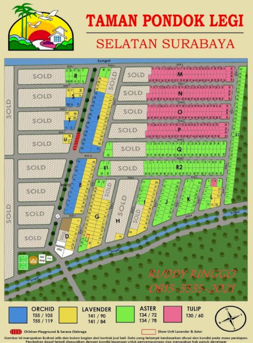 TAMAN PONDOK LEGI FREE BIAYA-BIAYA CASHBACK 10% LOKASI STRATEGIS