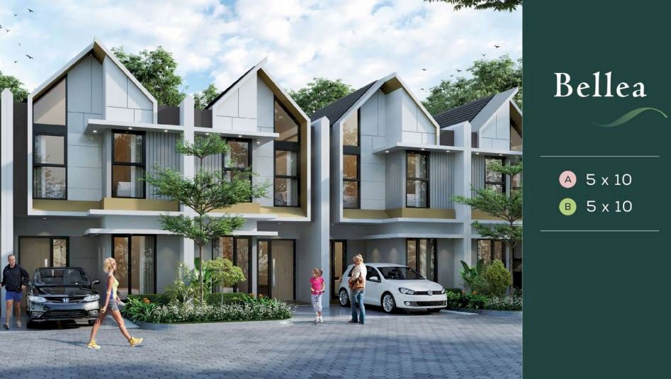 Rumah Milenial 3 KT 2 Lt hanya 900 jutaan di Sukolilo Keputih Surabaya Timur