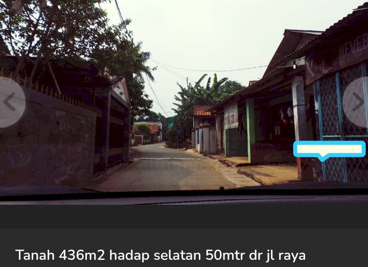 Jual rumah tua di jln raya radio dalam. Lt 436m2 Hadap selatan. Strtgs