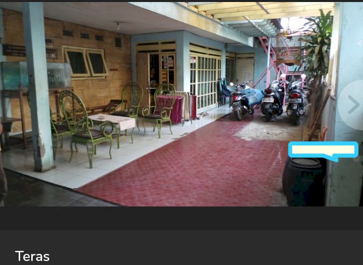 Rumah tua dijual Radio Dlm 368 m2 u kosan or garasi. Jl raya 2 menit