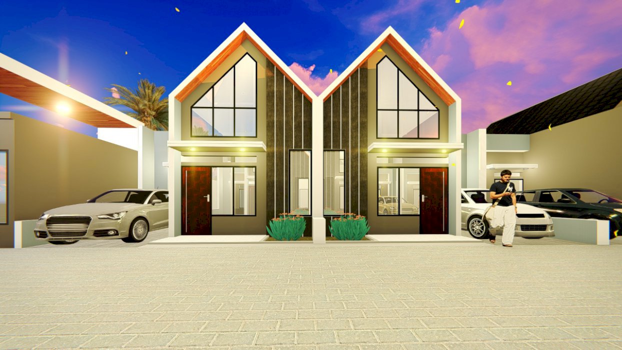 Rumah murah 200 Jutaan pinggir jln utama