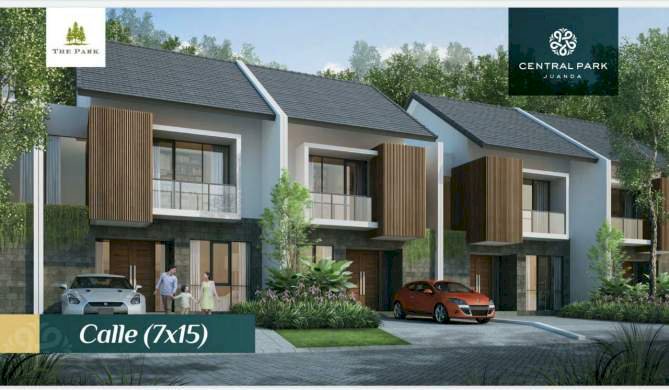 DIJUAL RUMAH BELI HARGA 2 TAHUN LALU CENTRAL PARK JUANDA SIDOARJO