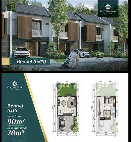 DIJUAL PERUMAHAN PREMIUM CENTRAL PARK JUANDA SIDOARJO