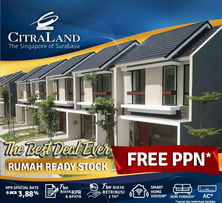 SIAP HUNI CITRALAND NORTHWEST PARK TYPE AZZALE FREE PPN - BANYAK PROMO