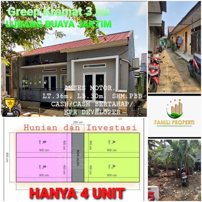 Rumah murah lubang buaya Jakarta timur