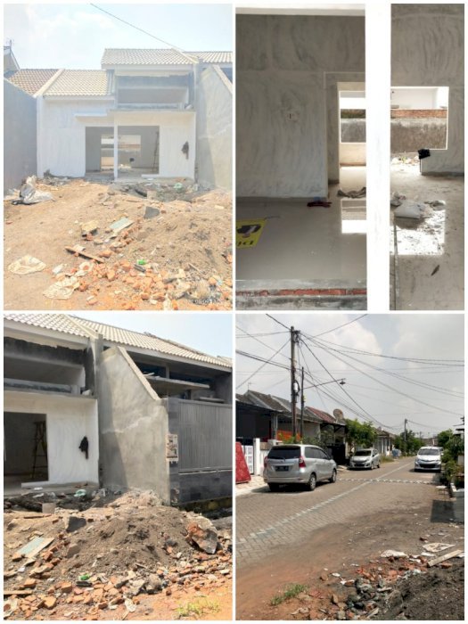 RUMAH MINIMALIS TYPE 40/90m2 AREA JUANDA SIDOARJO FREE BIAYA-BIAYA