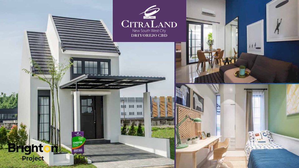 NSW CITRALAND DRIYOREJO SIAP HUNI + FULLY FURNISHED