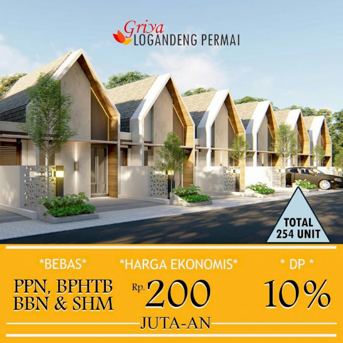 Rumah idaman dalam kota wonosari Gunungkidul