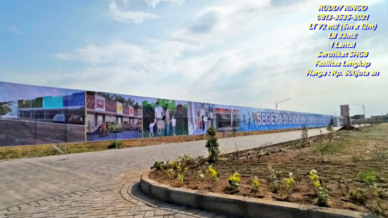 CICILAN 4JT-an GRAND DELTASARI WARU SIDOARJO 1 LANTAI