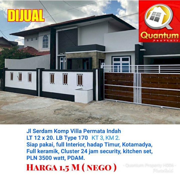 Dijual rumah mewah, lokasi strategis.