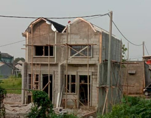 Rumah minimalis gaya Eropa di bekasi