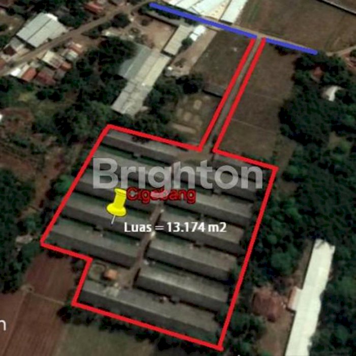 Tanah Kosong Luas - Peruntukan Industri Cibening Bekasi