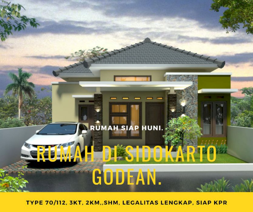 Rumah murah, kualitas mewah dan legalitas lengkap di Godean Yogyakarta