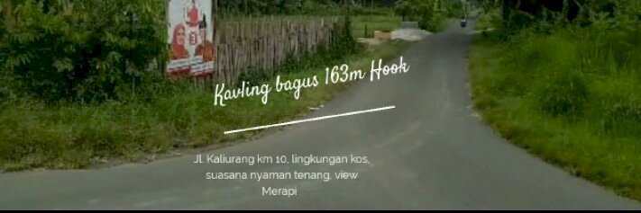 Tanah strategis,  pojok dan pinggir jalan di jl kaliurang km 10