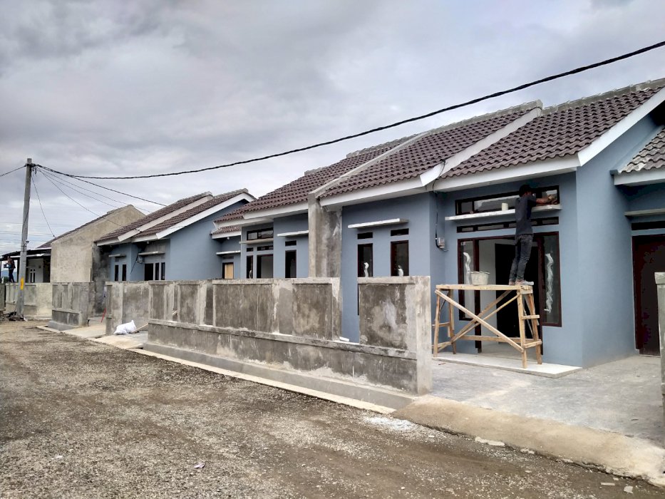 Rumah minimalis freedesain, fullspek terbaik di kab. bandung