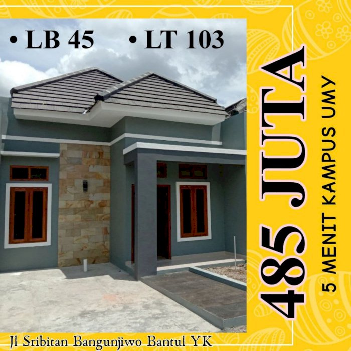 2 UNIT TERAHIR RUMAH DI RINGROAD SELATAN DEKAT KAMPUS DAN WISATA ALAM