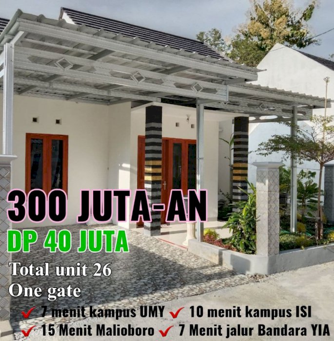 PROMO MEI 2021 RUMAH TIPE 45/98 HARGA 345 JUTA