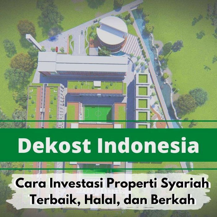 Jual unit Kos Syariah Islamiah untung investor Jakarta