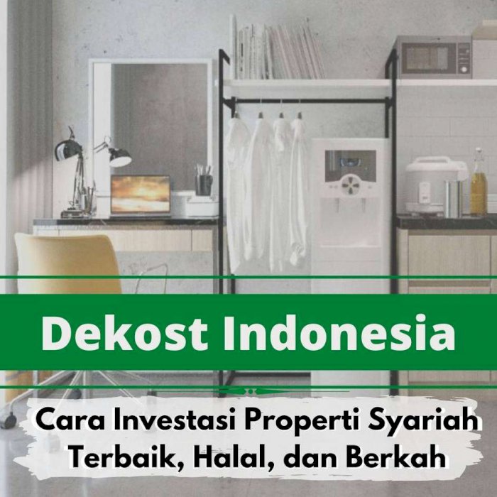 Jual unit Kos Syariah Islamiah untung investor Bandung