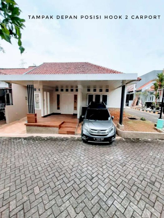DI JUAL RUMAH KOTA DEPOK RUMAH HOOK MURAH LOKASI STRATEGIS DAN NYAMAN