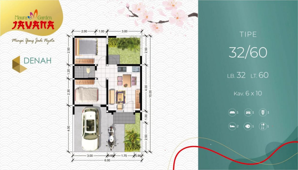 PERUMAHAN MAURA JAVANA GRESIK HARGA PERDANA 300JUTA AN GRESIK