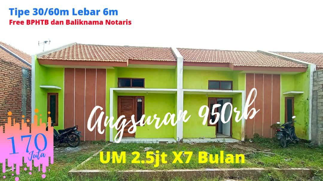 RUMAH SUBSIDI READY STOCK, ANGSURAN 900 RIBUAN