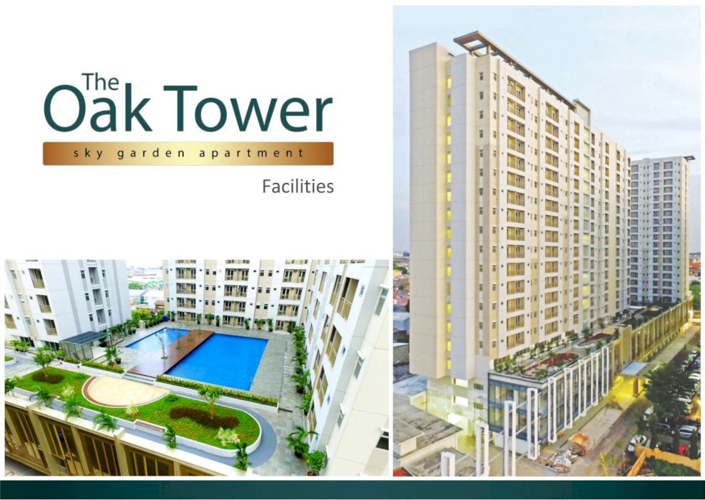Apartmen Gading Icon, Oak Tower 2 BR 42 m2, dekat ke Kelapa Gading