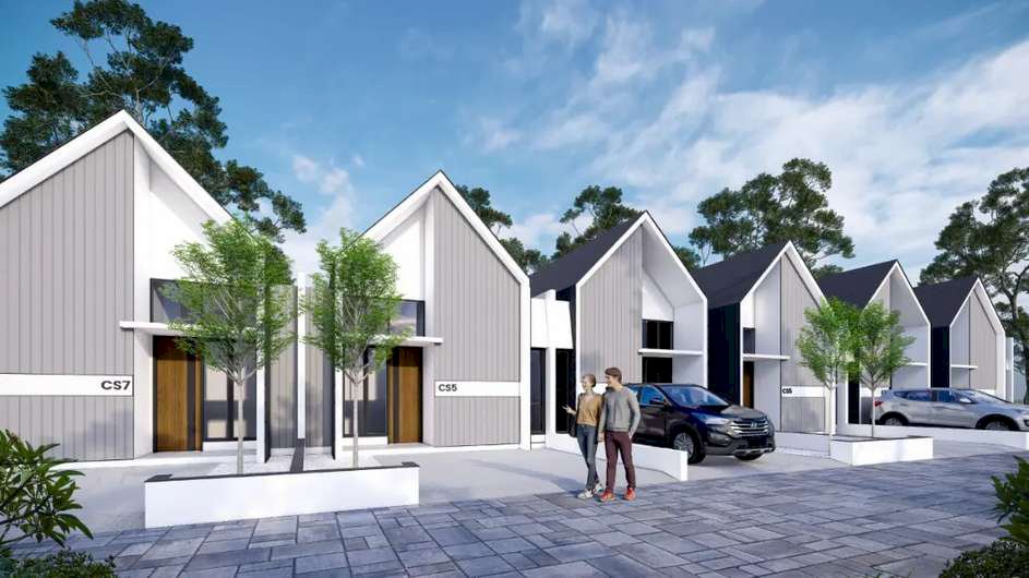 Rumah Baru Desain Kontenporer dan Kekinian di Medan Johor