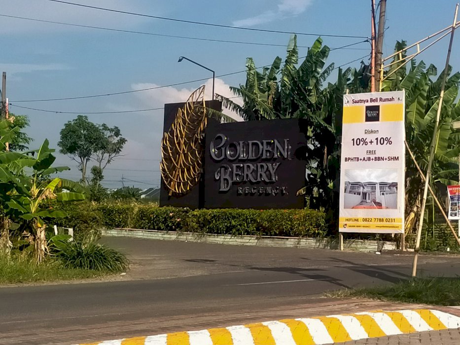 Promo tanah depan perum golden berry