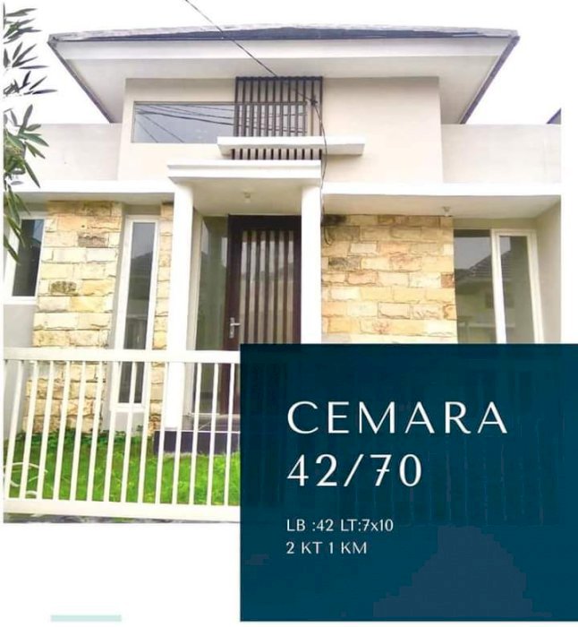 DIJUAL RUMAH MINIMALIS MEWAH TIPE CEMARA DI GRESIK JAWA TIMUR
