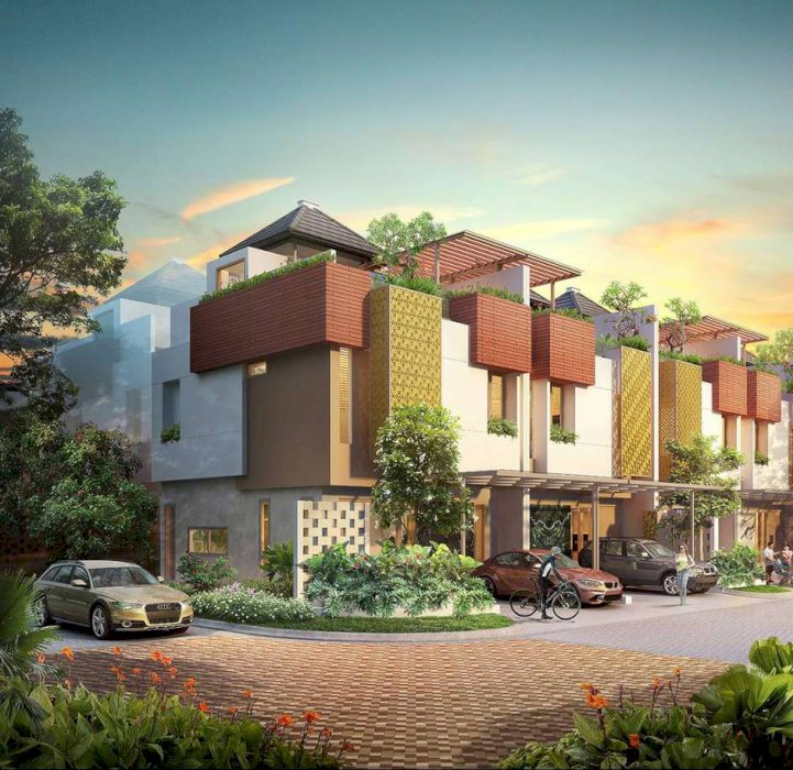 Rumah Eksklusif 3 Lantai dg Private SKY Villa di Tangerang