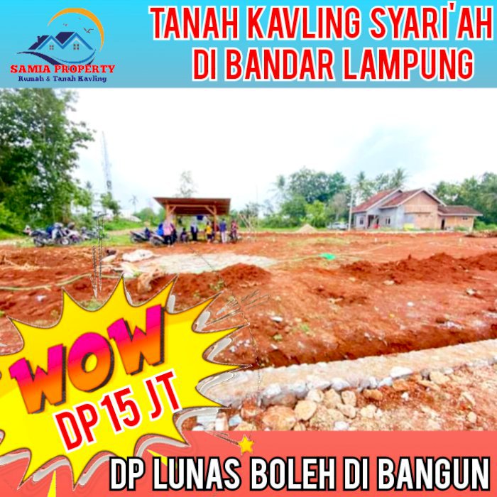 Tanah murah syari'ah di bandar Lampung