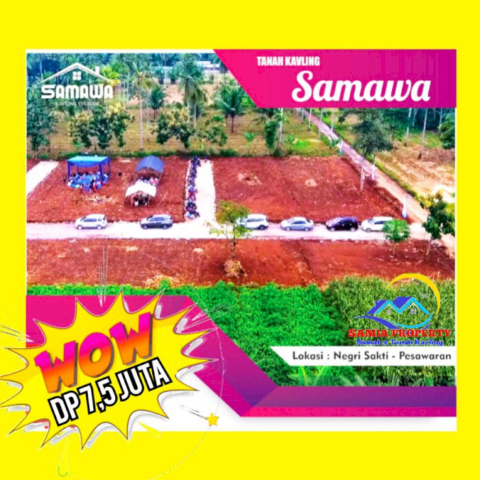 Kavling syari'ah negri sakti pesawaran