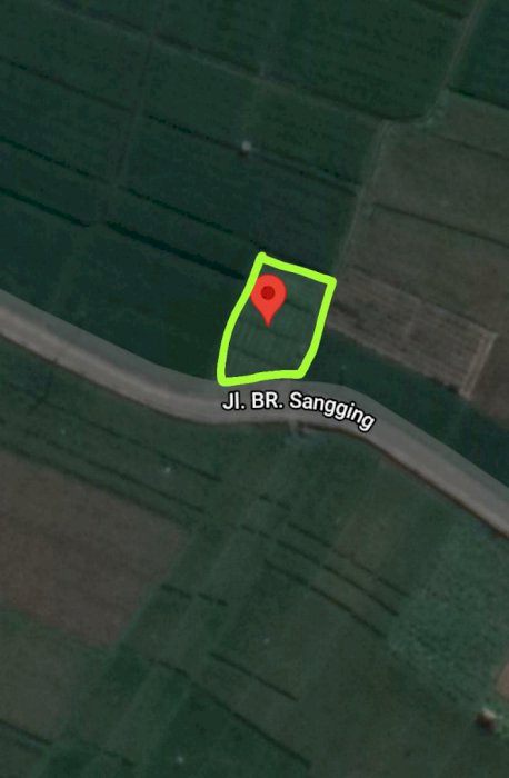 TANAH Lokasi Kelating, Tabanan