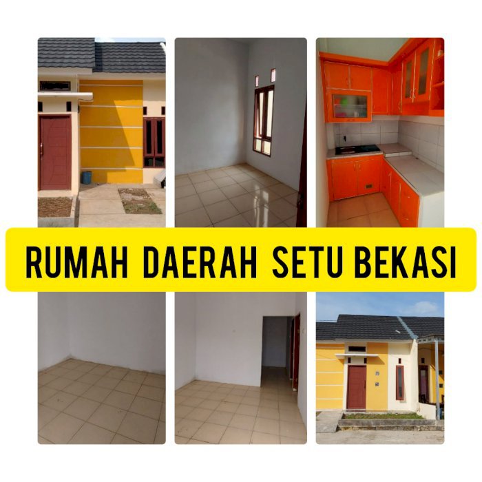 Rumah Bebas Banjir  di Setu Bekasi DP 2JT All in