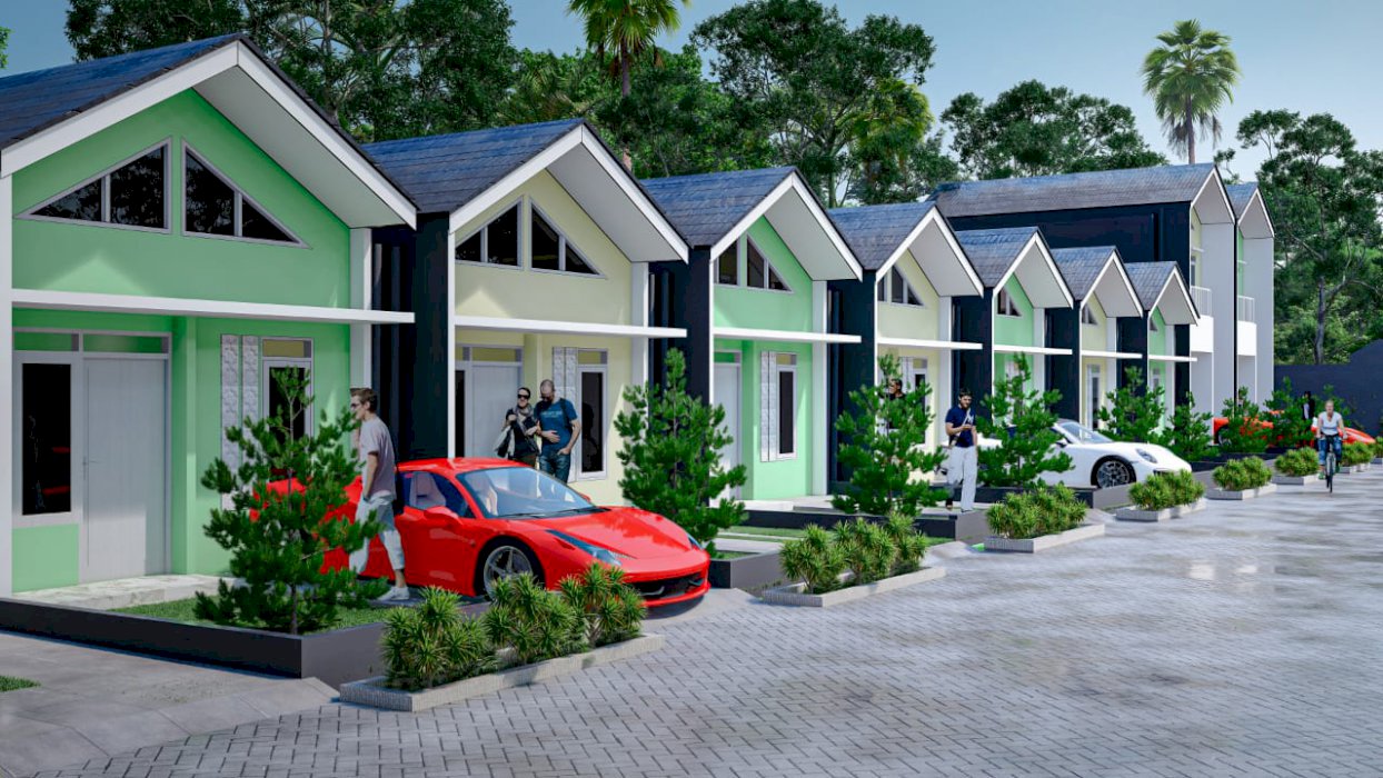 Dijual Rumah Siap Huni Bebas Banjir Dekat Stasiun Cibitung